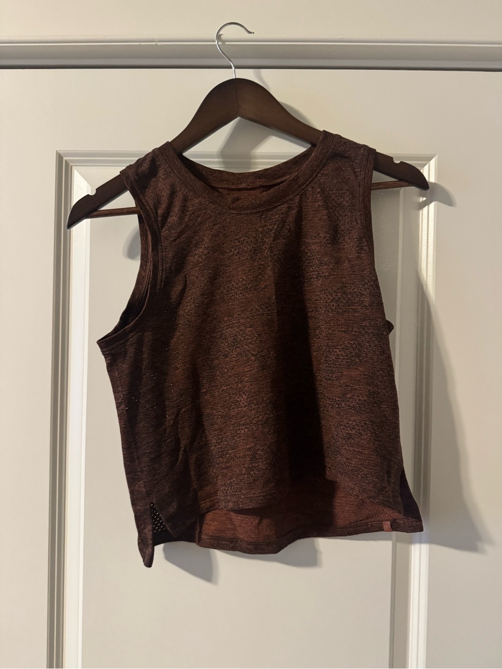 lululemon athletica Brown/rust Heathered Tank Top